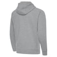 thumbnail image 3 of Men's-Antigua Heather Gray Ryan Blaney Big & Tall Victory Full-Zip Hoodie, 3 of 3