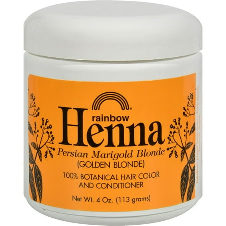 Rainbow Research Henna Hair Color and Conditioner Persian Marigold Blonde Golden Blonde - 4