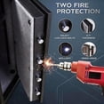 thumbnail image 6 of TigerKing Fireproof Steel Safe Box with Digital Lock, 3.47 Cubic Feet, Large Home and Office Safe, 6 of 8