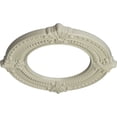 thumbnail image 3 of Ekena Millwork 11 1/8"OD x 6 1/8"ID x 5/8"P Benson Ceiling Medallion (Fits Canopies up to 6 1/8"), Hand-Painted Clear Yellow, 3 of 7