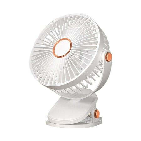 

Grasses Study Room Mini Hand Fan Summer Strong Wind Clip Fan USB Charging Portable Desktop For Office Dormitory for Wife Grandma Men Decorate