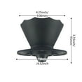 thumbnail image 3 of Coffee Dripper Hand Drip Coffee Maker Silicone Filter Cup Manual Coffee Filter Kitchen Appliance Part for Home Use, 3 of 8