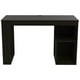 thumbnail image 3 of Escritorio Oficina/Hogar Excelsior 2 Entrepaños Madera aglomerada MDP Color Negro, 3 of 5