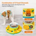 thumbnail image 3 of Dog Puzzle Toy 2 Levels, Slow Feeder, Dog Food Treat Feeding Toys for IQ Training, Dog Entertainment Toys for All Breeds 4.2 Inch Height, 3 of 6