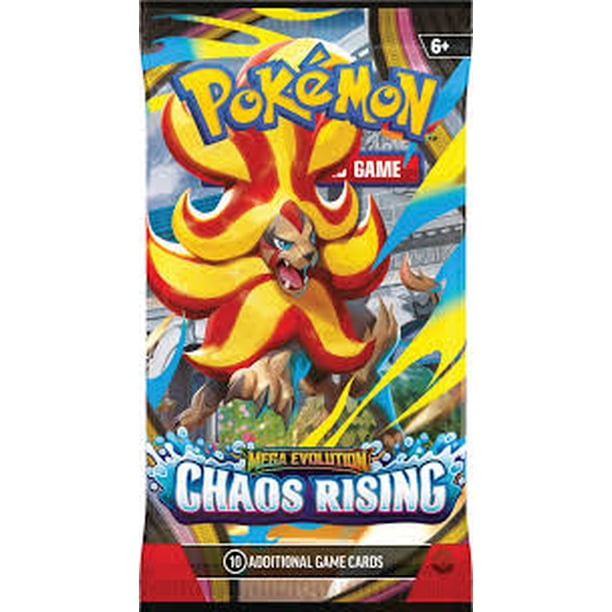 POKEMON ME4 CHAOS RISING BOOSTER PACK - Walmart.ca