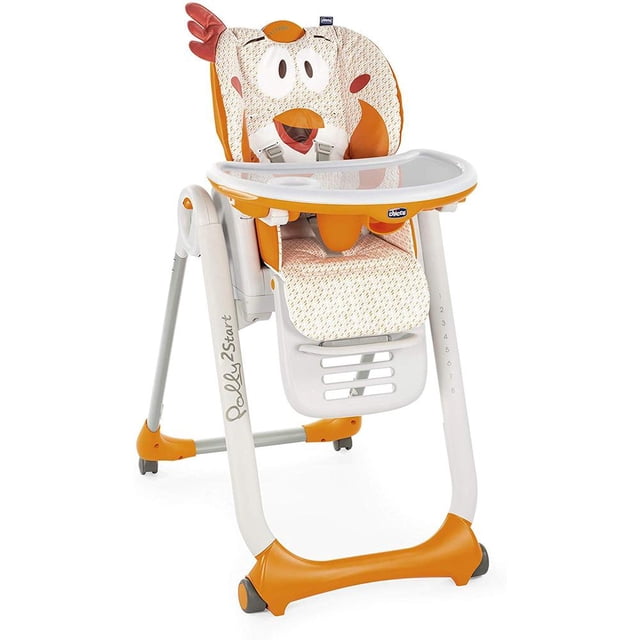 Chicco Silla Alta Polly 2 Start 4 Ruedas Fancy Chicken Chicco Fancy chicken