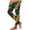 Yellow, variant on Mardi Gras Leggings for Women Plus Size Diamond Carnival Trousers Vacation Tights Pants Sports Outwear