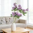 thumbnail image 6 of EGYMEN Artificial Clematis Flower, Faux Clematis Floral Arrangement, Decorative Clematis Plant, Lifelike Clematis Bloom, Silk Clematis Blossom, 6 of 6