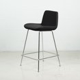 thumbnail image 1 of Capri Modern Leatherette Bar Stool, 25-inch/29-inch Seat Height, 1 of 4