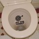 thumbnail image 2 of CHAO Pegatinas, Divertido Adhesivo de Pared para WC, Baño, Cocina, PVC, 1 Color, Talla Única, 2 of 5