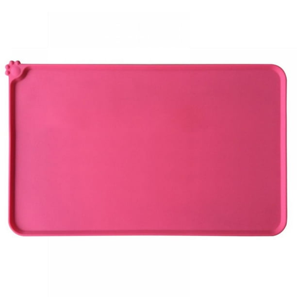 Stibadium Pet Cat Waterproof Pad Pet Bowl Mat Litter Mat Silicone Pet