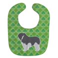 thumbnail image 1 of "Treasures Shamrocks Baby Babero, Lowland dog Dog, Large" Caroline's Treasures BB6437BIB, 1 of 1