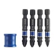 thumbnail image 1 of IRWIN - Phillips/Pozidriv Impact Magnetic Screwdriver Bit Set, 5 Piece, 1 of 1