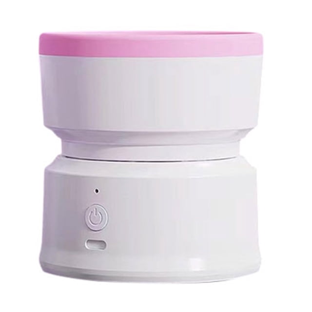 TIEVOSA Machine à Pinceaux de Maquillage Rechargeable Laveuse Automatique de Fond de Teint avec Fonction de Séchage