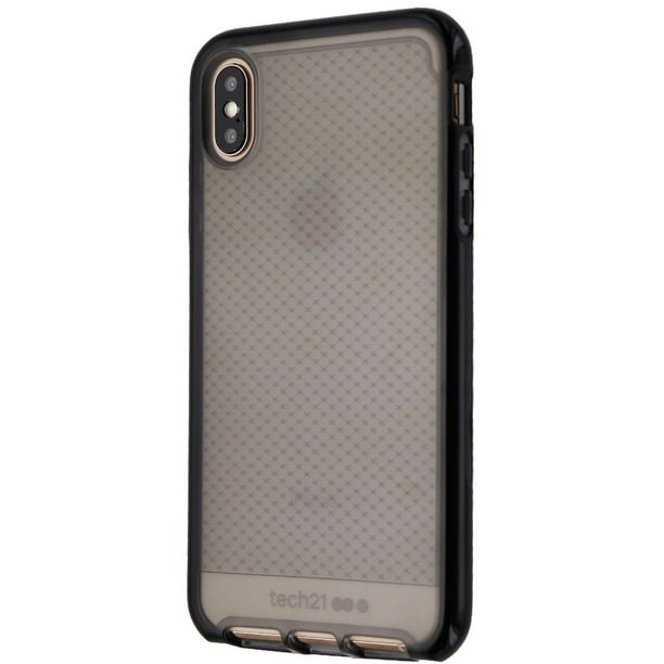 Tech21 Evo Check Series Gel Case for Apple iPhone Xs Max Smokey Black