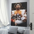 thumbnail image 3 of Myles Garrett Canvas Poster Poster Decorative Painting Canvas Wall Art Living Room Posters Bedroom Painting 12x18inch(30x45cm), 3 of 6