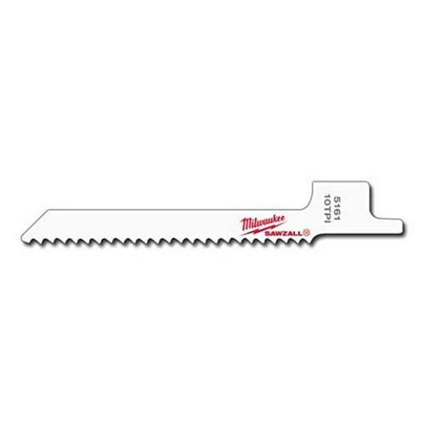 48005161 Super Sawzall Blade 10 Teeth per Inch 35/8Inch Length, The