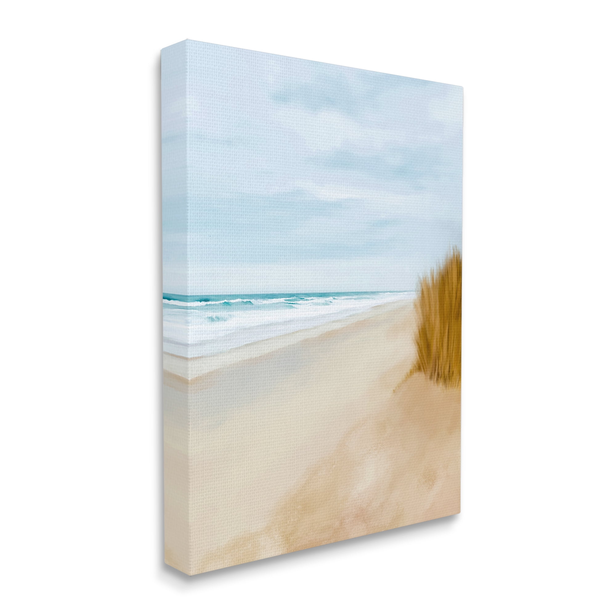 Stupell Industries Wilmington Sand Dunes Nature Painting Gallery Wrapped Canvas Print Wall Art, 16 x 20