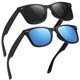 thumbnail image 1 of Gafas de Sol Polarizadas MEETSUN para Hombre Clásicas Retro Paquete de 2, 1 of 6