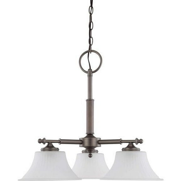 Nuvo Lighting 60/4023 Chandeliers Teller Indoor Lighting ;Aged Pewter