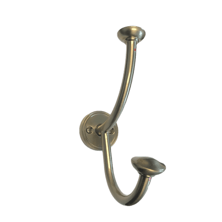 Liberty 133091  6" Finial End Coat Hat Hook Soft Brass Finish