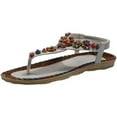 thumbnail image 2 of Sandalias Mujer Zapatillas planas Punta abierta Con cuentas Cómodos zapatos romanos de playa Flip Flop Wmkox8yii  shjk1910, 2 of 7