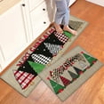 thumbnail image 4 of YIMEIS Christmas tree Machine Washable Non-Slip Rubberback Indoor Runner Rug/Area Rug for Kitchen, Hallway, Kitchen, Entryway, Bathroom, 1 Piece - 16''*24'', 4 of 10