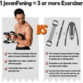 thumbnail image 4 of U-Shape Power Twister Arm Exerciser. Adjustable Chest Expander.(65-100lb). Biceps,Triceps,Shoulders,Back,Forearm and Inner Thigh Workout Equipment.Upper Body Strength Training Machine, 4 of 6