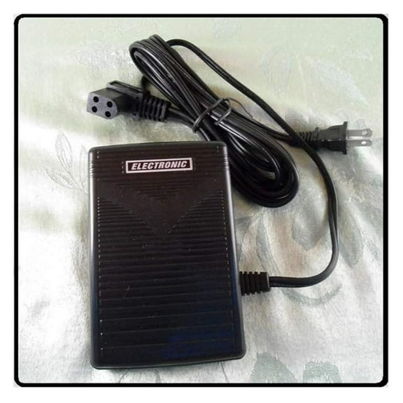 Sewing Machine Foot Pedal - 4-Prong Speed Control for Singer Touch & Sew 620-639 - New Electric Pedal with Cord - Taiwan Made - 110V US Plug