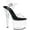 Clear-Black/Clear, variant on Women's Pleaser Radiant 708 Platform Sandal