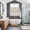 White, variant on Desert Camels Kitchen Curtains Window Panels, Vintage Sand Animals Aloe Vera Leaves Beige Insulated Window Treatment Curtain, Grommet Curtains for Bedroom/Living Room/Bathroom, 2 Piece 27.5"Wx39"L