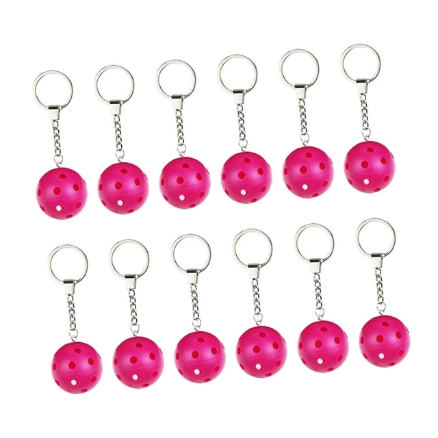 12 Uds llaveros bola llaveros adornos bolso elegante accesorios llavero bola llavero para fiesta de aniversario mochila bolso