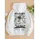 thumbnail image 1 of Sudadera con estampado de dibujos animados de gato bonito para mujer, sudaderas con capucha holgadas informales Harajuku, 1 of 4