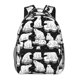 thumbnail image 1 of Balery Cute Cartoon Polar Bear Mochila Escolar Impresa, Mochila Ligera para Viajes Casual, Mochila Duradera y Cómoda Multifuncional, Mochila para Laptop-One Size, 1 of 5