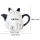 thumbnail image 2 of Tetera pequeña con forma de gato, tetera, té suelto, tarro de almacenamiento de té, 2 of 8