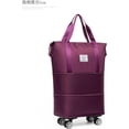 thumbnail image 4 of Kulken Sac de Voyage avec Roues, Nouveau Sac de Voyage Grande Capacité 2025 - Roue Universelle Amovible (avec Roues, Violet), 4 of 10
