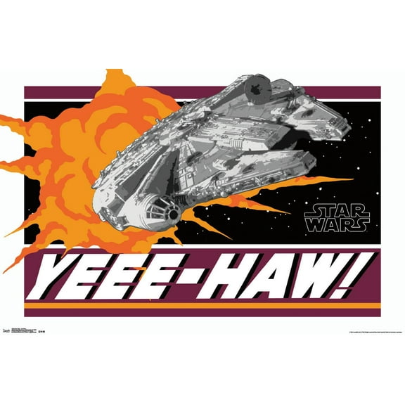 24X36 Star Wars: Saga - Yeee-Haw Wall Poster, 24" x 36"