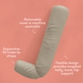 thumbnail image 6 of Frida Mom Compact Support 4-in-1 Pregnancy Pillow, 6 of 9