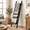 Black, variant on Farmhouse Wooden Blanket Ladder Living Room White 6-tier