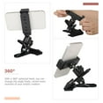 thumbnail image 3 of OUNONA 1Pcs Phone Recording Stand with 360 Spherical Head and Double Hole Design for Musicians, 3 of 8
