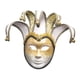 thumbnail image 4 of Máscara de Mardi Gras, máscara de disfraz, máscara facial completa, máscara de cosplay de Halloween para festival, fiesta, espectáculo, espectáculo de Blanco Yinane Cubierta facial de Mardi Gras, 4 of 8