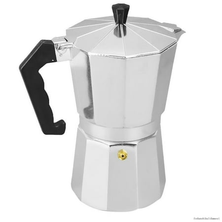 

Stainless Steel Moka Espresso Latte Percolator Stove Top Coffee Maker Pot -