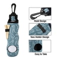 thumbnail image 4 of WIRESTER Neoprene Golf Ball Bag Golf Tees Holder Carrying Storage Case Pouch with Swivel Waist Belt Clip - Doodle Golf Players, 4 of 7