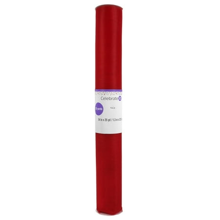 UPC: 0191518420852 | 54 Red Tulle Spool by Celebrate It™