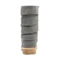 thumbnail image 4 of Bota DREAM PAIRS para Mujer, Media Caña, Invierno, Nieve, Gris, Talla 9.5, 4 of 6