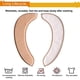 thumbnail image 4 of 1 paquete de asiento de inodoro suave, funda para calentador de asiento de inodoro, cojín acolchado para adultos, cálido, grueso, redondo, alargado, lavable, desechable, pegatinas grandes, naranja, S WD.WDQZL Producto electrónico, 4 of 5