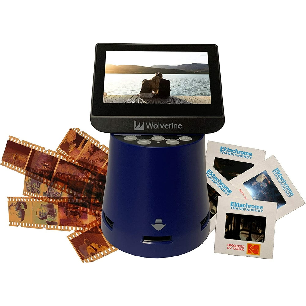 Wolverine Titan 8-in-1 High Resolution Film to Digital Converter with 4