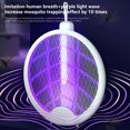 thumbnail image 4 of Teissuly Clearance 3 In 1 Mosquito Pat, Electric Mosquito Pat, Foldable Rechargeable Mosquito Device Pat, Suitable For Travel And Family, Indoor With Light Trap(White, Free Size) Teissuly WER202308290040, 4 of 8