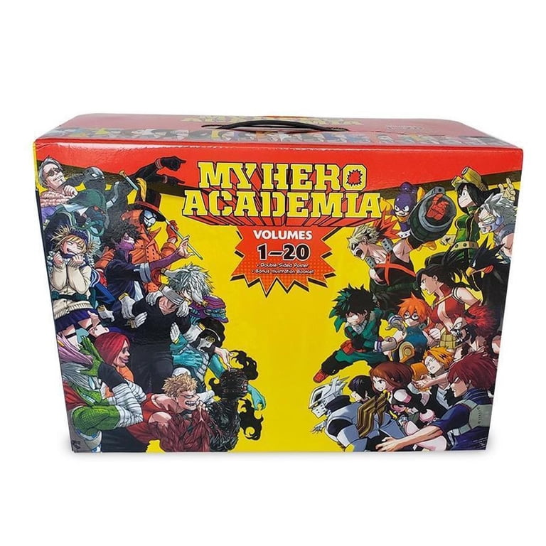 My Hero Academia Box Set 1: Includes Volumes 1-20 with Premium