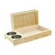 thumbnail image 3 of 3 en 1 alimentador de heno de conejo con caja de arena, soporte de heno, alimentación de comedor de heno de heno alimentando heno de madera para un, 3 of 9